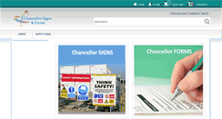 Desktop Screenshot of chancellor.co.uk